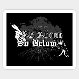 As Above so Below Tree of Life Sticker